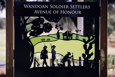 Wandoan Soldier Settler Avenue of Honour