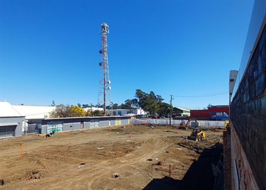 120 Cunningham Street: October construction