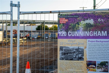 120 Cunningham Street: November construction