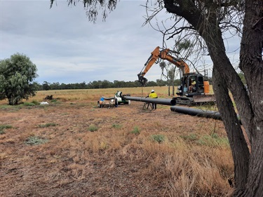 Precipice Bore Raw Water Pipeline