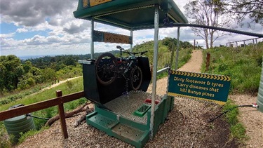 Bike Cleaning Station