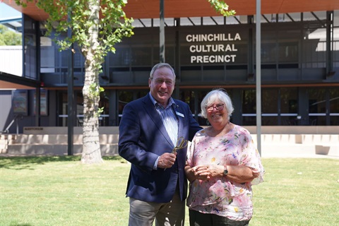 Mayor and Helen Dennis