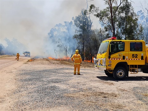 Bushfire response Tara