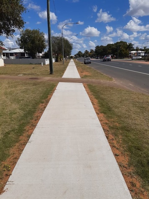 New footpath