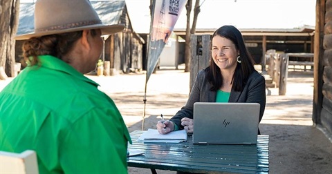 Community grant writing expert, Kate Bradley.