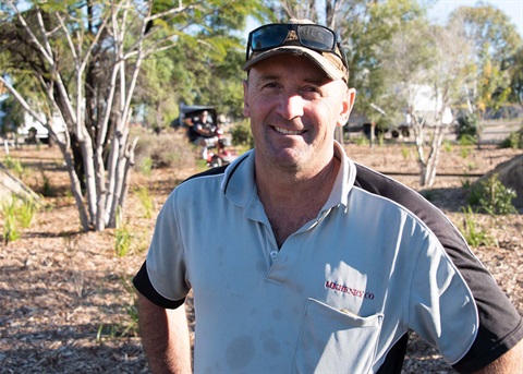 Wandoan local Murray Henry from MKH Plant Hire which has delivered a large portion of the upgrade works