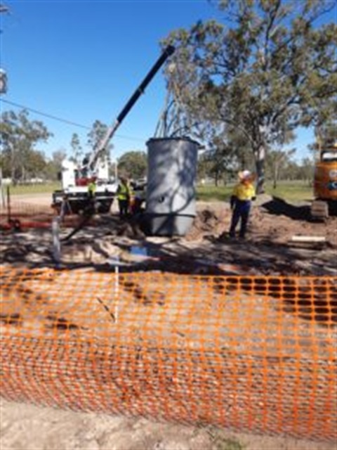 Upgrades included installing a new sewer pump